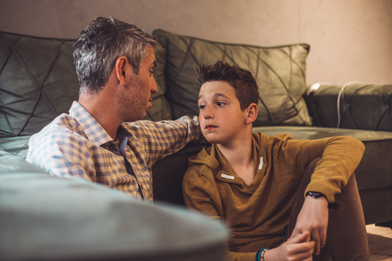 Father and son time Test Therapist
